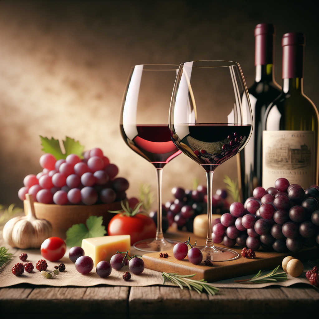 Pinot Noir vs Merlot, le guide des accords et styles