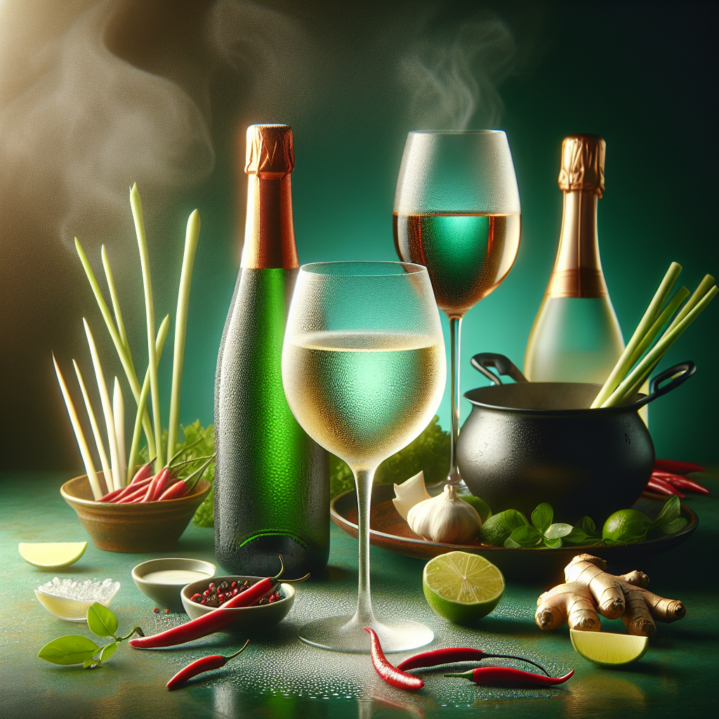 Accords vins avec cuisine asiatique épicée et piment