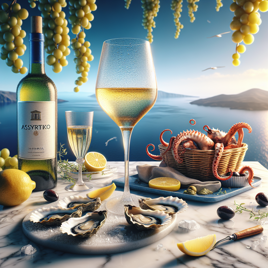 Dégustation de vins grecs sur table méditerranéenne ensoleillée