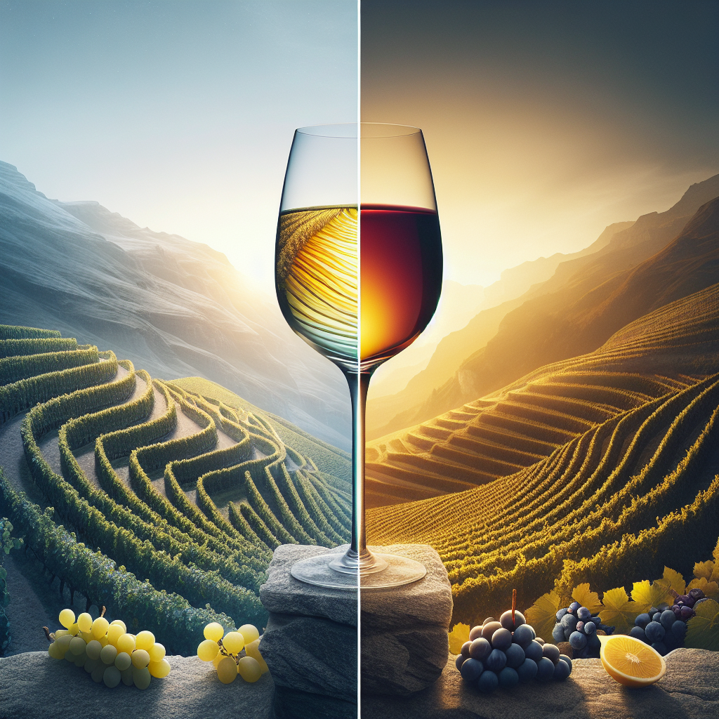 Climat du vin: frais vs chaud sur les coteaux valaisans