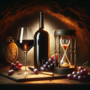 Einen lagerfähigen Wein verkosten, der der Zeit standhält