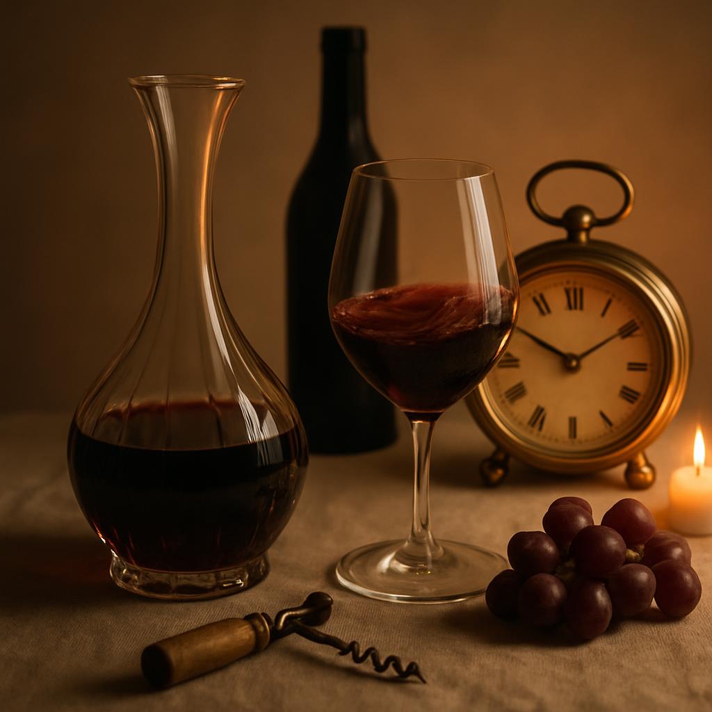 Quand ouvrir ou carafer un vin, guide pratique